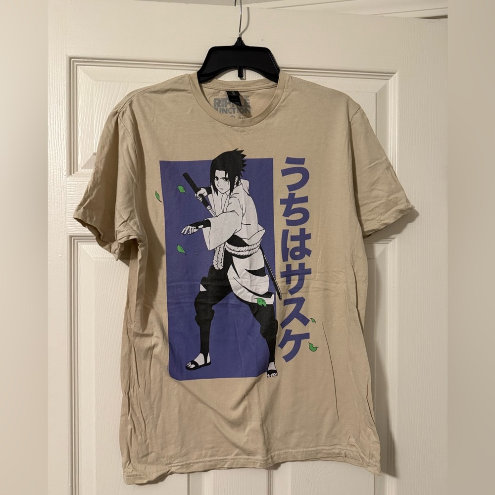 Men’s Naruto Tan Graphic T-Shirt